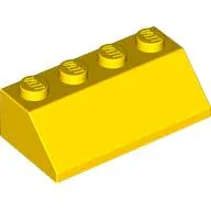 Brick Sloped 45° 2 x 4