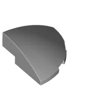 Brick Round Corner, Curved 3 x 3 x 1 Quarter Circle