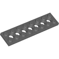 Technic Plate 2 x 8 [7 Holes]