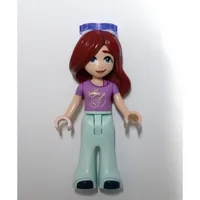 Paisley - Lavender Top, Light Aqua Legs, Sunglasses