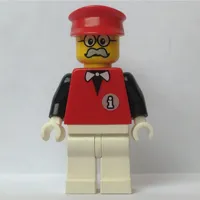 Infomaniac, LEGO Logo on Back