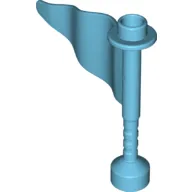 Duplo Flag Wavy 3 x 4 with Post