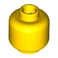 Minifig Head [Plain] [Hollow Stud]