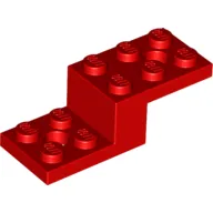 Bracket 5 x 2 x 1 1/3 with Holes, Pin Bottom
