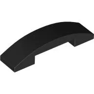 Brick Curved 4 x 1 Double, No Studs