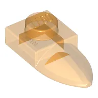 Plate Special 1 x 1 with Tooth