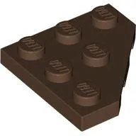 Wedge Plate 3 x 3 Cut Corner