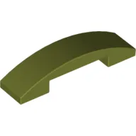 Slope Curved 4 x 1 Double with No Studs