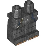 Hips and Pearl Titanium Legs with Blue Strings, Robe, Tan Toes print