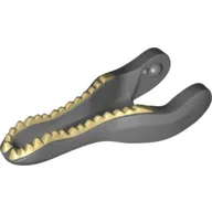 Animal Body Part, Dinosaur, Baryonyx Lower Jaw with Tan Teeth