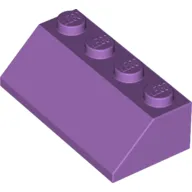 Brick Sloped 45° 2 x 4