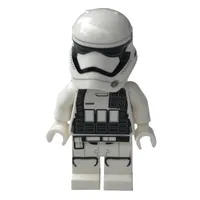 Stormtrooper, First Order / Heavy Assault Stormtrooper, Neck Bracket, Pouches on Left Shoulder Strap