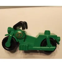 Duplo Motorcycle with Yellow Number 2 Print