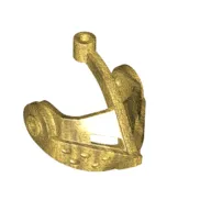 Headwear Accessory Visor Grille with Top Pin Hole (Castle)