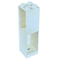 Duplo Building Column 2 x 2 x 6 with Drawer Slots on Two Sides