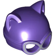 Mask with Cat Ears and Raised Eye Goggles (Catwoman)