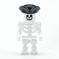 Skeleton, Standard Face, Bicorne Hat (78132 Torso)