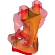 Lower Body, Ghost with Orange Marbled Pattern