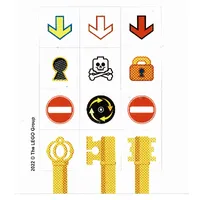 Sticker Sheet 1 for Set 5007766-1
