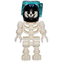 Skeleton, Standard Face, Dive Helmet and Mask with Aquaraiders Logo