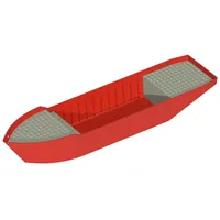 Boat 52 x 12 x 6 1/3 [Complete Assembly]