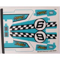 Sticker Sheet for Set 42059-1