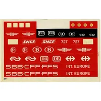 Sticker Sheet for Set 727-1