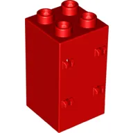 Duplo Building Wall 2 x 2 x 3 with Four Hinges