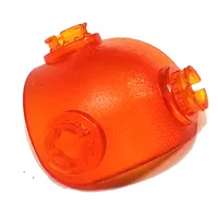 Clikits Connector, Rounded Corner with Three Pins