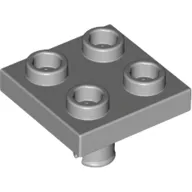 Plate Special 2 x 2 with Pin on Bottom