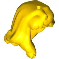 Hair Long, Part over Right Shoulder, Curled Ends