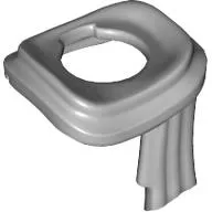 Minifig Neckwear Long Scarf Wrapped Around Neck