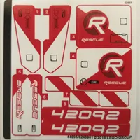 Sticker Sheet for Set 42092-1