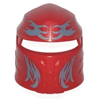 Large Figure Mask / Visor, Santis with Blue Print