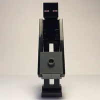 Enderman, Dark Bluish Gray Box, Foot Plate