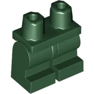 Hips and Dark Green Medium Legs [Complete Assembly]