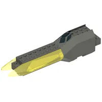 Light and Sound Unit, Insectoid Tail 4 x 20 x 3