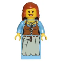 Maiden (Kingdoms) - Dark Orange Hair