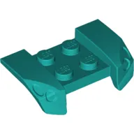 Mudguard 2 x 4 with Molded Headlights