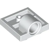 Plate Special 2 x 2 with 1 Pin Hole [Complete Underside Rib]