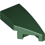 Brick Wedged, Curved 2 x 1 with Stud Notch Right