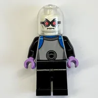 Mr. Freeze with Flat Silver Outfit, Helmet Dome