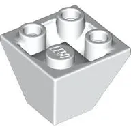 Brick Sloped Inverted 45° 2 x 2 Double Convex