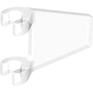 Flag 2 x 2 Trapezoid with Flat Area between Clips