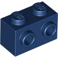 Brick Special 1 x 2 with 2 Studs on 1 Side
