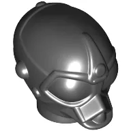 Minifig Head Special, Protocol Droid [Plain]