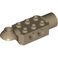 Technic Brick Special 2 x 3 with Pin Holes, Rotation Joint Ball Half [Horizontal Top], Rotation Joint Socket
