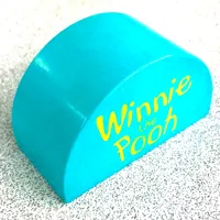 Duplo Brick 2 x 4 x 2 Curved Top with 'Winnie the Pooh' Print