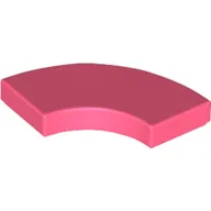 Tile 2 x 2 Curved, Macaroni