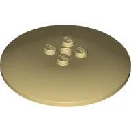 Dish 6 x 6 Inverted (Radar) with Solid Studs